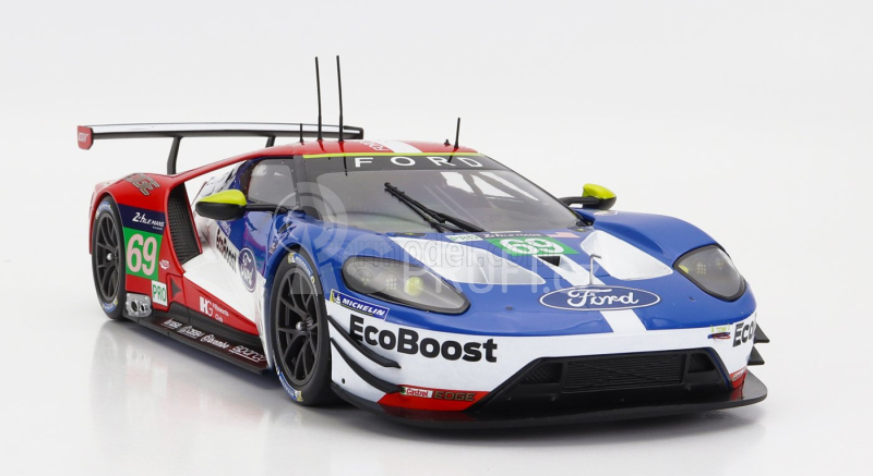 Ixo-models Ford usa Gt 3.5l Turbo V6 Team Ford Chip Ganassi Uk N 69 1:18