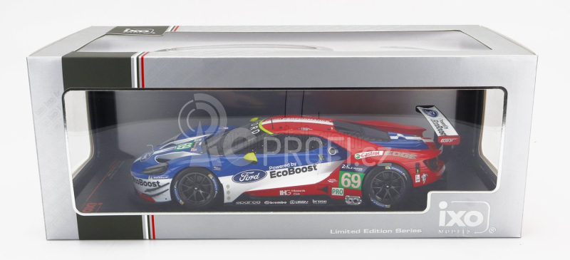 Ixo-models Ford usa Gt 3.5l Turbo V6 Team Ford Chip Ganassi Uk N 69 1:18