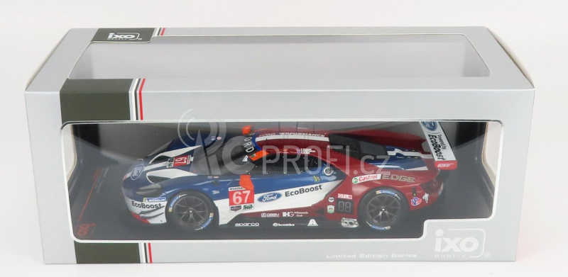 Ixo-models Ford usa Gt 3.5l Turbo V6 Team Ford Chip Ganassi Usa N 67 1:18
