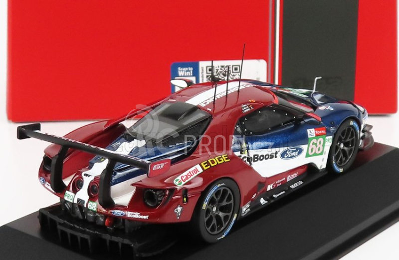 Ixo-models Ford usa Gt 3.5l Turbo V6 Team Ford Chip Ganassi Usa N 68 1:43