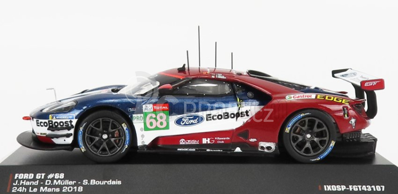Ixo-models Ford usa Gt 3.5l Turbo V6 Team Ford Chip Ganassi Usa N 68 1:43