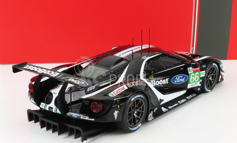 Ixo-models Ford usa Gt Ford Ecoboost 3.5l Turbo V6 Team Ford Chip Ganassi Uk N 66 1:18