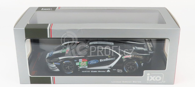 Ixo-models Ford usa Gt Ford Ecoboost 3.5l Turbo V6 Team Ford Chip Ganassi Uk N 66 1:18