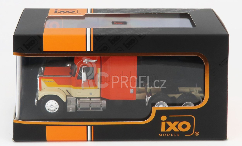 Ixo-models GMC General Tractor Truck 3-assi 1980 1:43 Orange