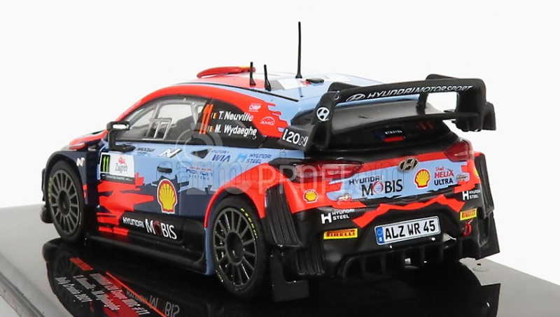 Ixo-models Hyundai I20 Coupe Wrc N 11 Rally Croatie 2021 1:43