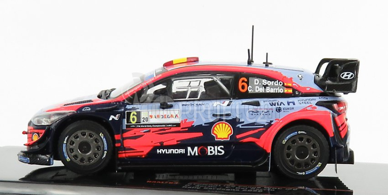 Ixo-models Hyundai I20 Coupe Wrc N 6 Rally Sardegna 2020 1:43