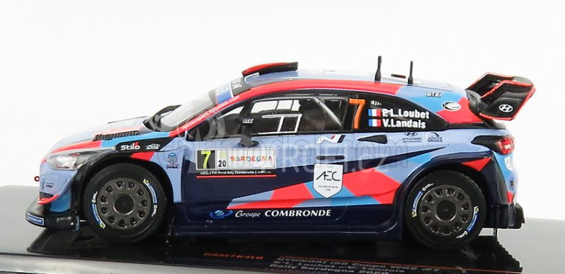 Ixo-models Hyundai I20 Coupe Wrc N 7 Rally Sardegna 2020 1:43