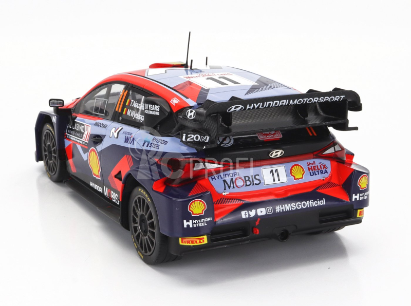 Ixo-models Hyundai I20 N Rally1 Team Shell Mobis Wrt N 11 1:18