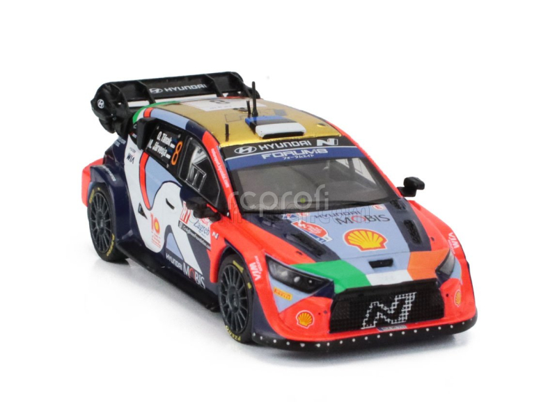 Ixo-models Hyundai I20 N Rally1 Team Shell Mobis Wrt N 8 4th Rally Croatia 2024 Ott Tanak - Martin Jarveoja 1:43 Různé
