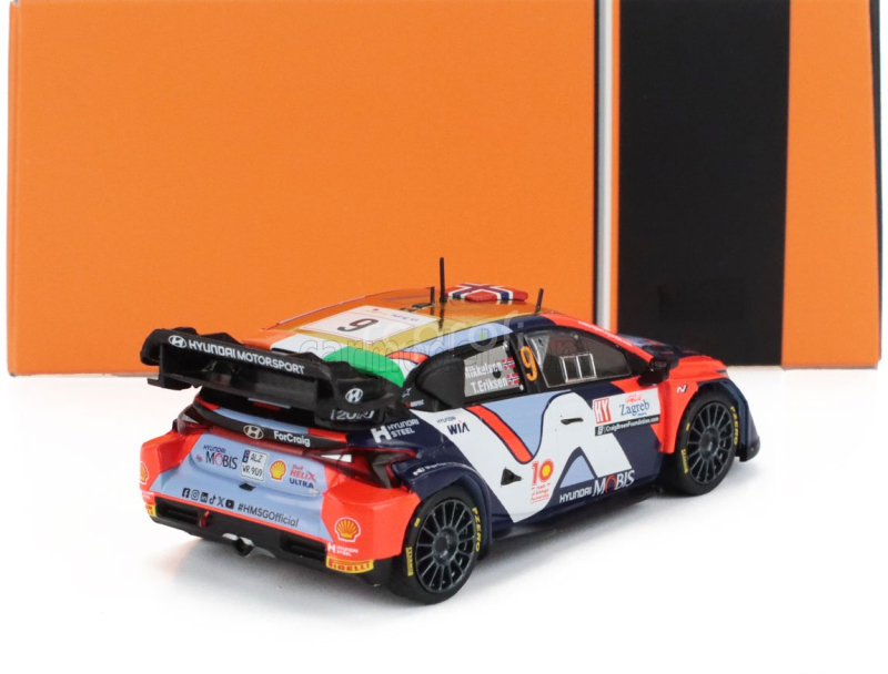 Ixo-models Hyundai I20 N Rally1 Team Shell Mobis Wrt N 9 6th Rally Croatia 2024 Andreas Mikkelsen - Torstein Eriksen 1:43 Různé