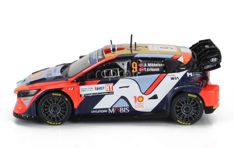 Ixo-models Hyundai I20 N Rally1 Team Shell Mobis Wrt N 9 6th Rally Croatia 2024 Andreas Mikkelsen - Torstein Eriksen 1:43 Různé