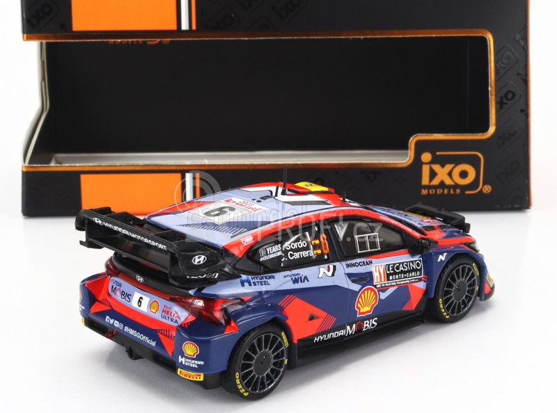 Ixo-models Hyundai I20 N Rally1 Team Shell Mobis Wrt (night Version) N 6 1:43