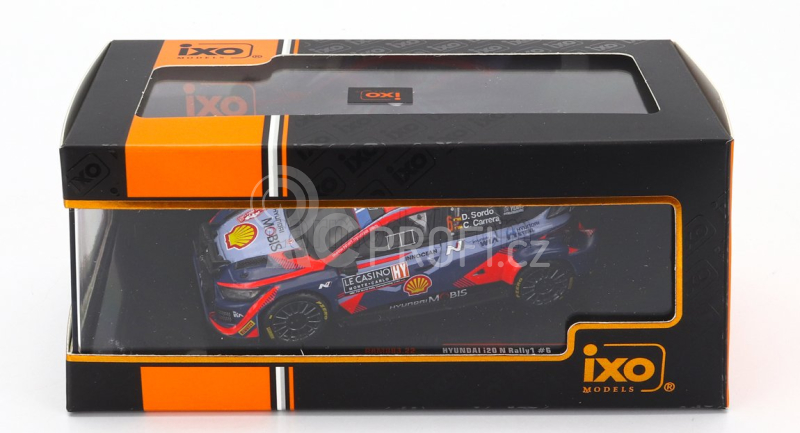 Ixo-models Hyundai I20 N Rally1 Team Shell Mobis Wrt (night Version) N 6 1:43