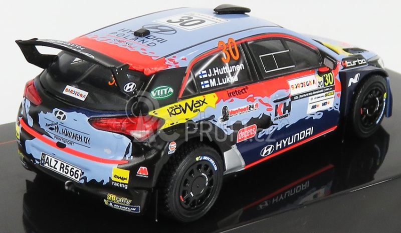 Ixo-models Hyundai I20 R5 N 30 Rally Sardegna Italy 2020 1:43