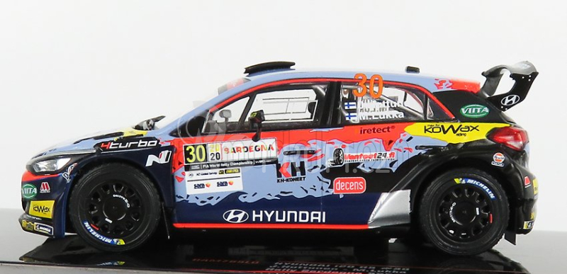 Ixo-models Hyundai I20 R5 N 30 Rally Sardegna Italy 2020 1:43