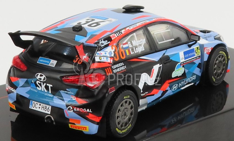 Ixo-models Hyundai I20 R5 Wrc N 36 Rally Estonia 2020 G.Munster - L.Louka 1:43