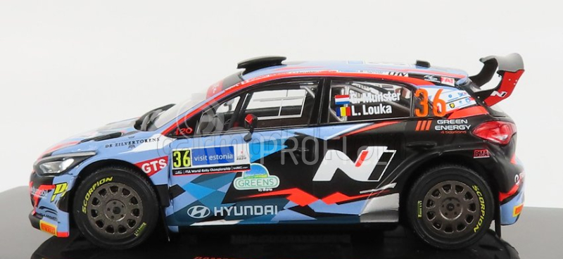 Ixo-models Hyundai I20 R5 Wrc N 36 Rally Estonia 2020 G.Munster - L.Louka 1:43