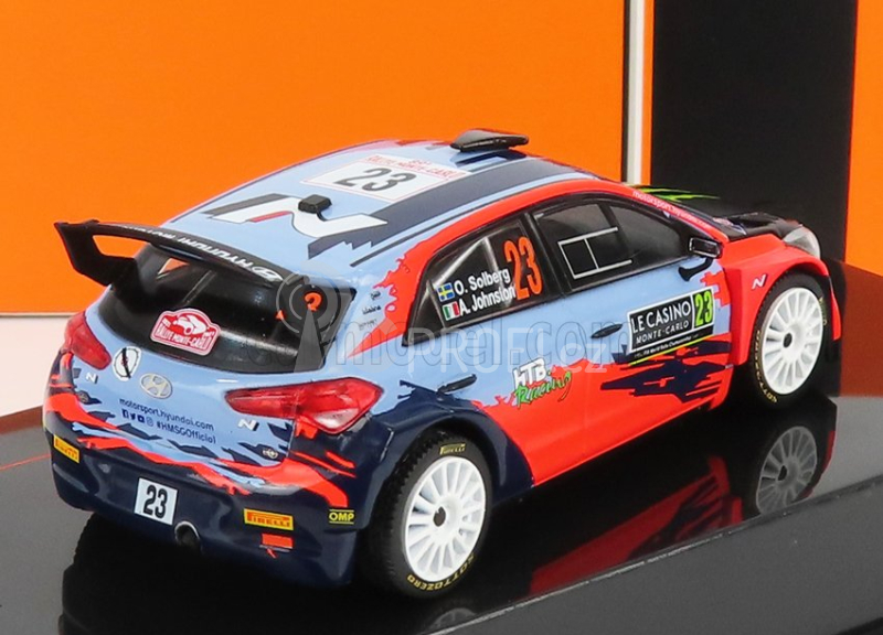 Ixo-models Hyundai I20 Wrc Coupe Monster N 23 Rally Montecarlo 2021 1:43