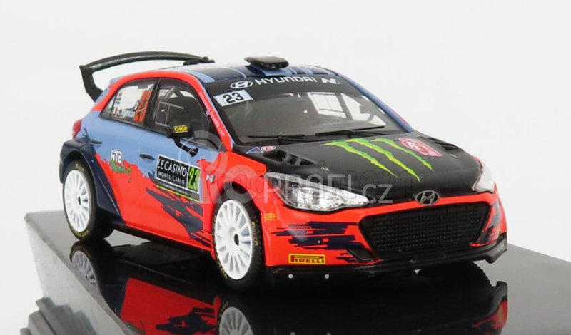 Ixo-models Hyundai I20 Wrc Coupe Monster N 23 Rally Montecarlo 2021 1:43