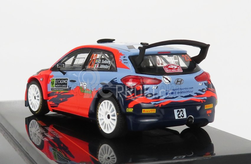 Ixo-models Hyundai I20 Wrc Coupe Monster N 23 Rally Montecarlo 2021 1:43