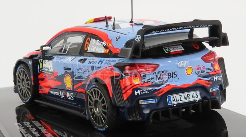 Ixo-models Hyundai I20 Wrc Coupe Team Shell Mobis N 6 Rally Monza 2020 1:43