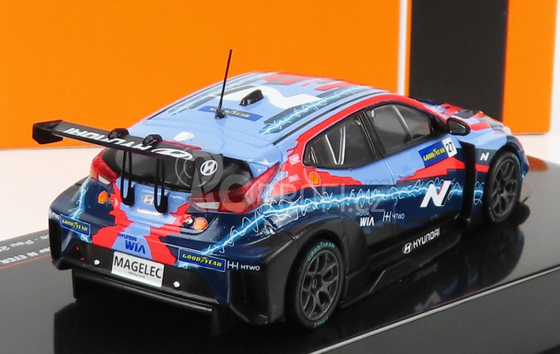 Ixo-models Hyundai Veloster N 27 Etcr Season 2021 L.filippi 1:43 2 Tóny Modré Červené