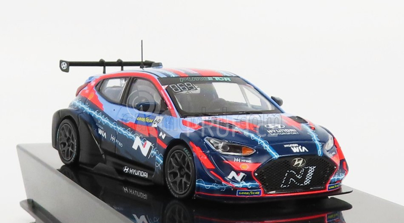 Ixo-models Hyundai Veloster N 69 Etcr Season 2021 J.k.vernay 1:43 2 Tóny Modré Červené
