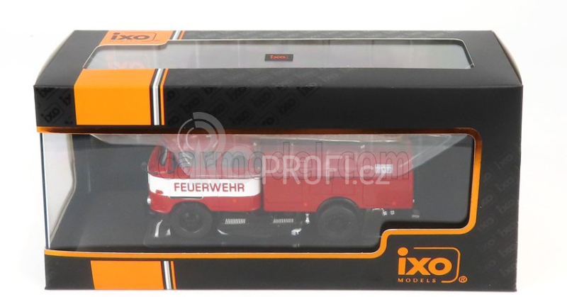 Ixo-models IFA W50 Hasičský vůz 1965 1:43, červená
