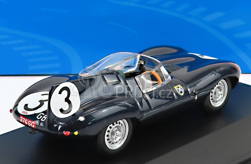 Ixo-models Jaguar D-type Team Ecurie Ecosse N 3 1:43, tmavě modrá