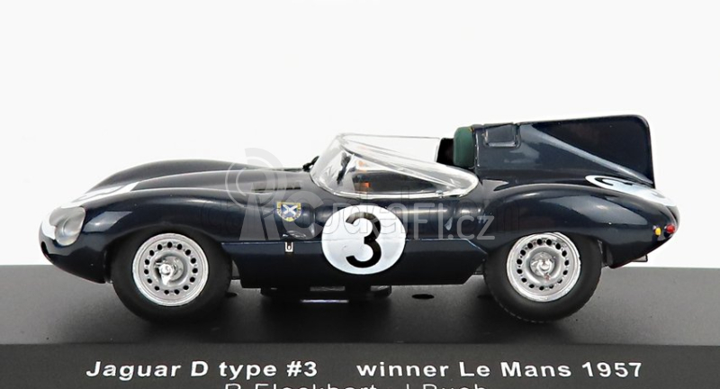 Ixo-models Jaguar D-type Team Ecurie Ecosse N 3 1:43, tmavě modrá