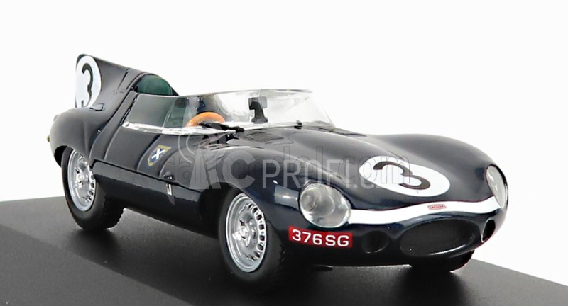 Ixo-models Jaguar D-type Team Ecurie Ecosse N 3 1:43, tmavě modrá