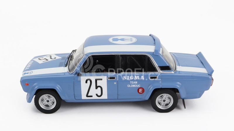 Ixo-models Lada fiat 2105 Vfts N 25 Rally Pribram 1986 1:43, modrá