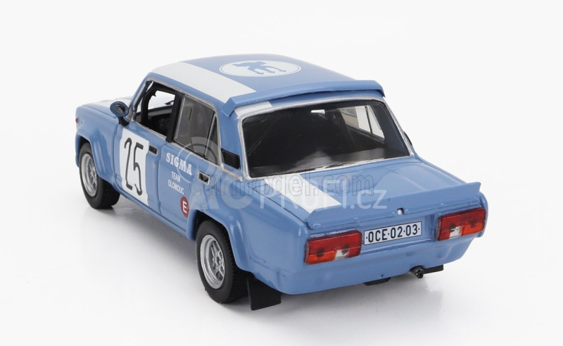 Ixo-models Lada fiat 2105 Vfts N 25 Rally Pribram 1986 1:43, modrá