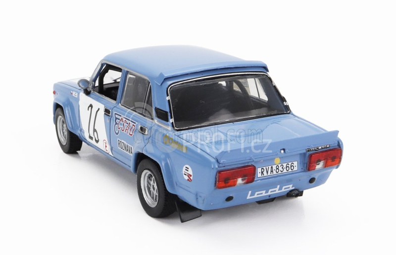 Ixo-models Lada fiat 2105 Vfts N 26 Rally Pribram 1986 1:43, modrá