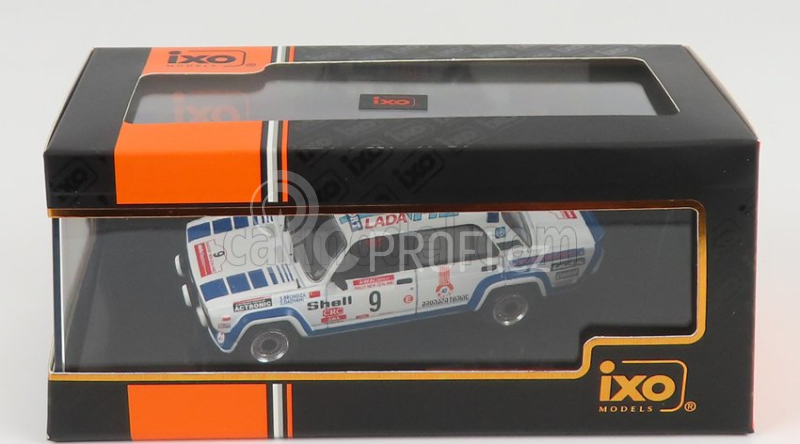 Ixo-models Lada fiat 2105 Vfts N 9 Rally New Zealand 1985 S.brundza - A.dadvani 1:43 Bílá Modrá