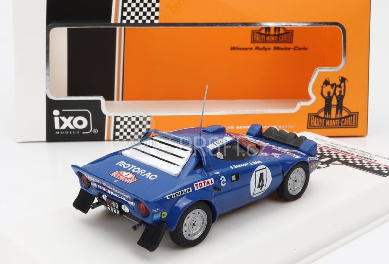 Ixo-models Lancia Stratos Hf (night Version) N 4 1:43, modrá