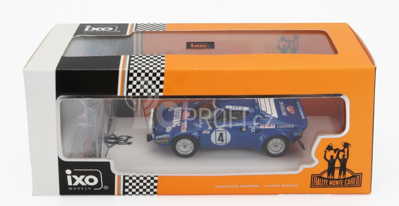 Ixo-models Lancia Stratos Hf (night Version) N 4 1:43, modrá