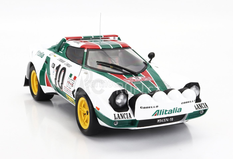 Ixo-models Lancia Stratos Hf Team Alitalia (night Version) N 10 1:18, bílá