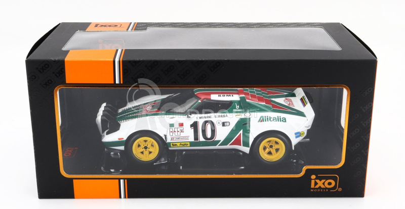 Ixo-models Lancia Stratos Hf Team Alitalia (night Version) N 10 1:18, bílá