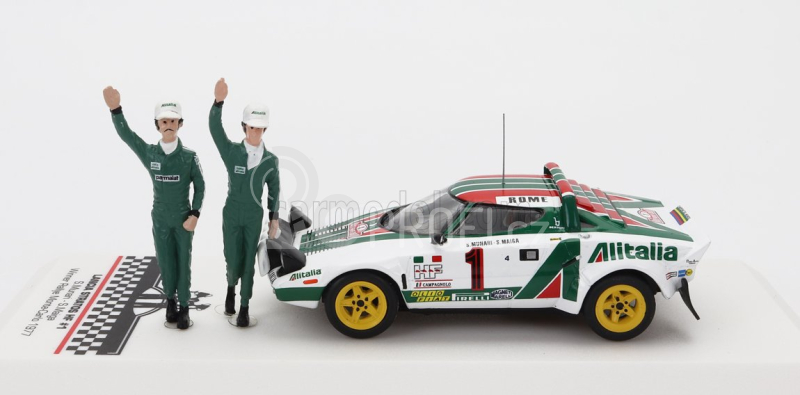 Ixo-models Lancia Stratos Hf Team Alitalia (night Version) N 10 1:43, bílá