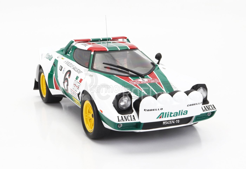 Ixo-models Lancia Stratos Hf Team Alitalia (night Version) N 6 1:18, bílá