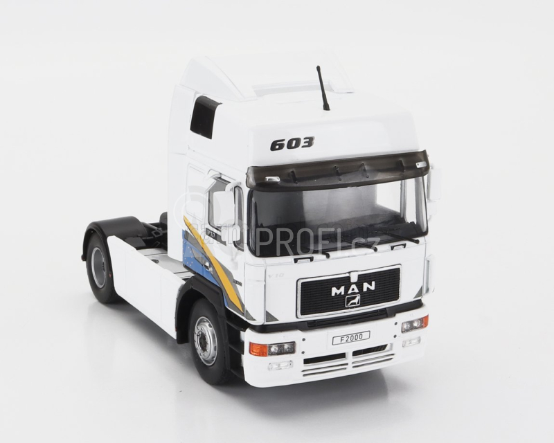 Ixo-models MAN F2000 19.603 Tractor Truck 2-assi 1994 1:43 Bílá