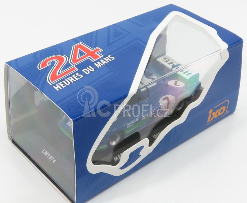 Ixo-models Matra simca Ms670b 3.0l V12 Team Matra Sport N 7 1:43, modrá