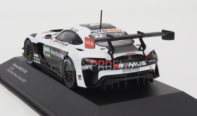 Ixo-models Mercedes benz Amg Gt3 Evo Team Winward N 22 1:43, bíločerná