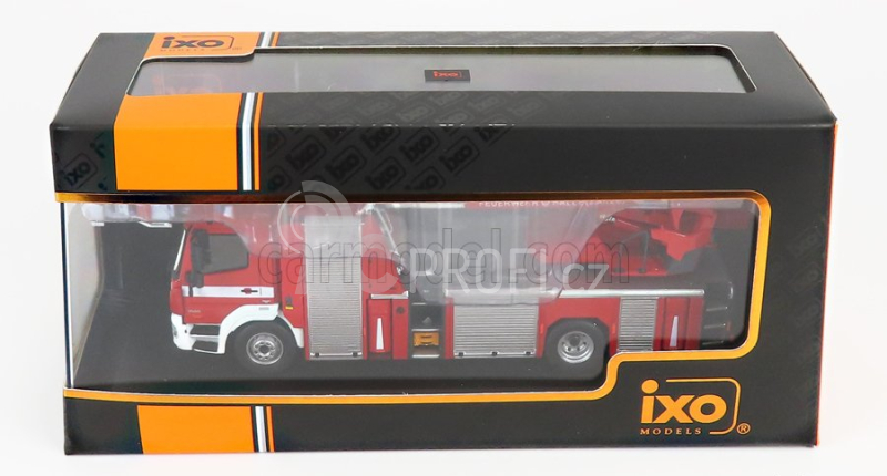 Ixo-models Mercedes benz Atego Dlk 23/12 Hasičský vůz Cestello 2018 1:43, červená