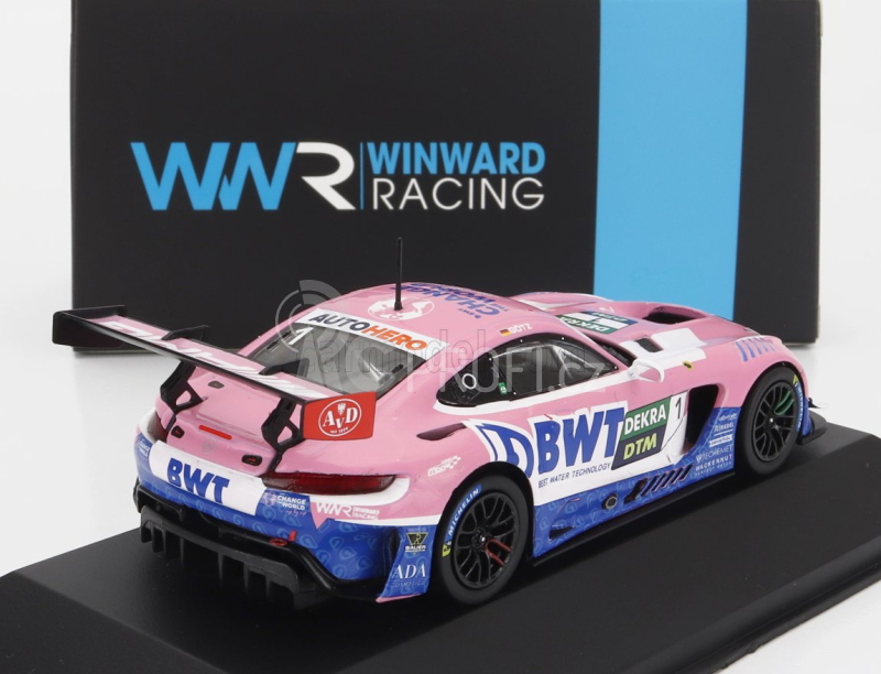 Ixo-models Mercedes benz Gt3 Amg Team Winward Racing N 1 1:43, růžová