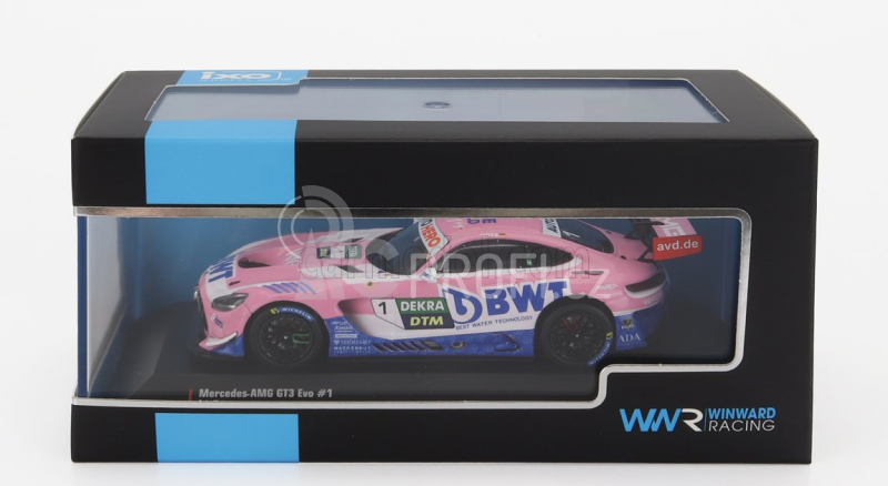 Ixo-models Mercedes benz Gt3 Amg Team Winward Racing N 1 1:43, růžová