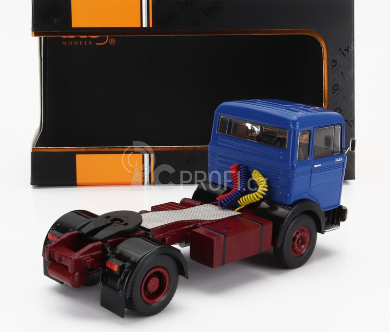 Ixo-models Mercedes benz Lps 1632 Tractor Truck 2-assi 1970 1:43 Blue