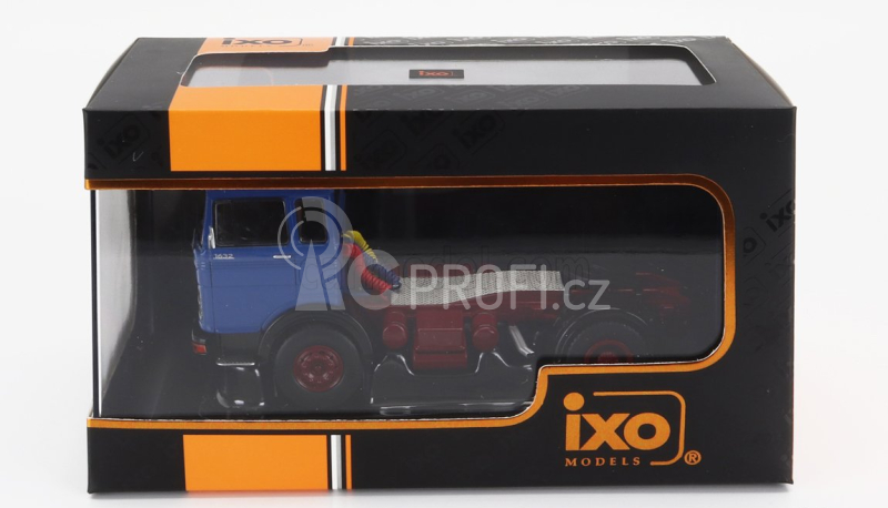 Ixo-models Mercedes benz Lps 1632 Tractor Truck 2-assi 1970 1:43 Blue