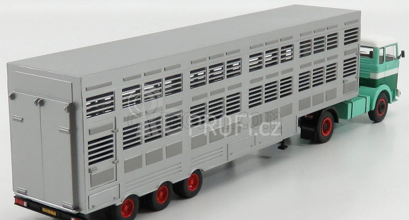 Ixo-models Mercedes benz Lps 1632 Přepravník zvířat 1970 1:43